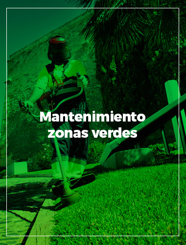 mantenimiento de zonas verdes